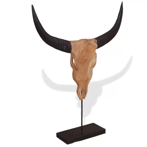 Bikakoponya szobor teak 66x15x88 cm