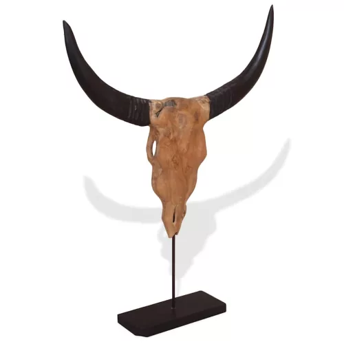 Bikakoponya szobor teak 66x15x88 cm