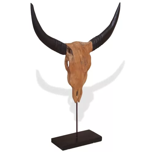 Bikakoponya szobor teak 66x15x88 cm