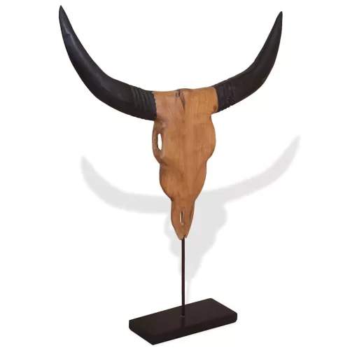 Bikakoponya szobor teak 66x15x88 cm