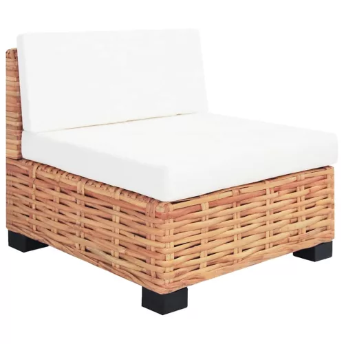 14 részes természetes rattan kanapészett