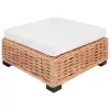 14 részes természetes rattan kanapészett