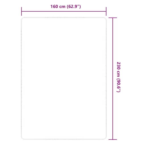 Természetes színű juta szőnyeg latex hátoldallal 160 x 230 cm