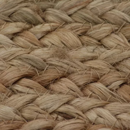Kör alakú fonott juta szőnyeg 120 cm