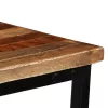 Újrahasznosított tömör tíkfa konzolasztal 90 x 30 x 76 cm