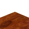 Tömör akácfa dohányzóasztal mézszínű bevonattal 100x50x30 cm