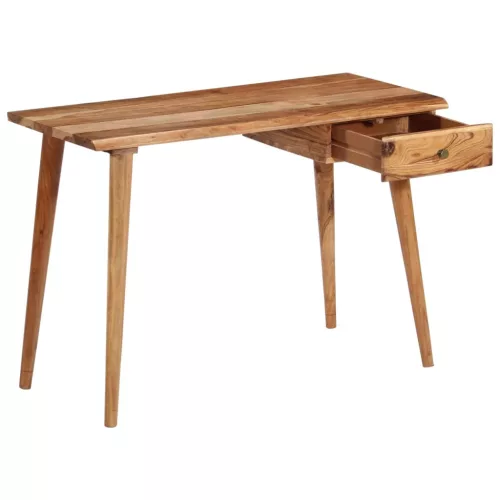 Tömör akácfa íróasztal 110 x 50 x 76 cm