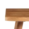 Tömör akácfa íróasztal 110 x 50 x 76 cm