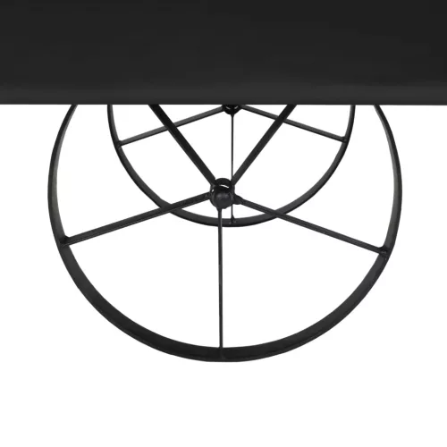 MDF és fenyő dohányzóasztal 110 x 55 x 43 cm