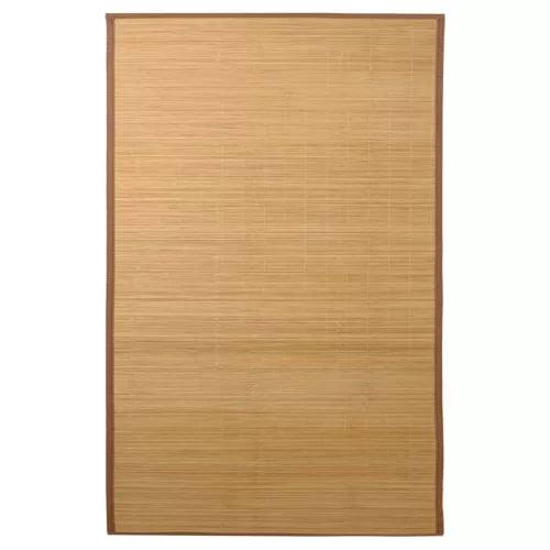 Barna bambusz szőnyeg 100 x 160 cm