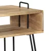 Tömör mangófa konzolasztal 115 x 35 x 76 cm