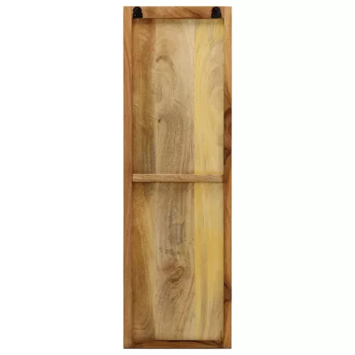 2 db falra szerelhető tömör mangófa fogas 36 x 110 x 3 cm