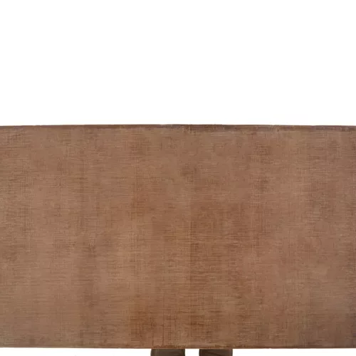 Barna tömör fenyő dohányzóasztal 91 x 51 x 38 cm