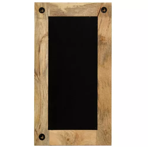 Tömör mangófa keretű tükör 50 x 110 cm