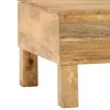 Tömör mangófa dohányzóasztal 110 x 55 x 35 cm