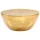 Rézsárga kalapált alumínium dohányzóasztal 70 x 30 cm