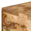 Tömör mangófa fiókos íróasztal 110 x 50 x 76 cm