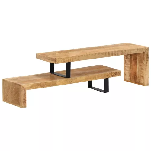 Tömör mangófa TV-állvány