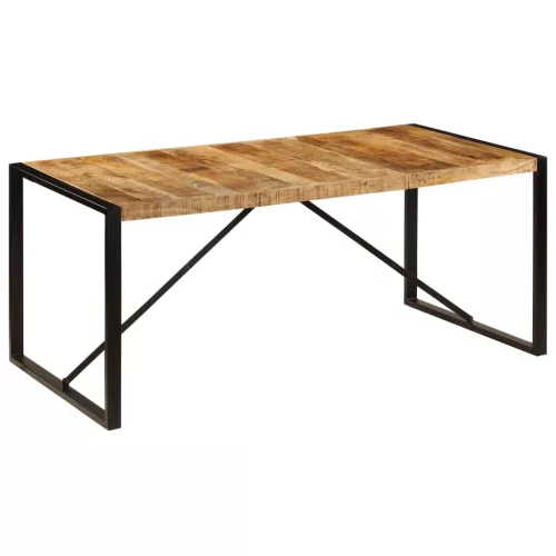 Tömör mangófa étkezőasztal 180 x 90 x 75 cm