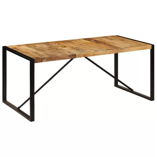 Tömör mangófa étkezőasztal 180 x 90 x 75 cm