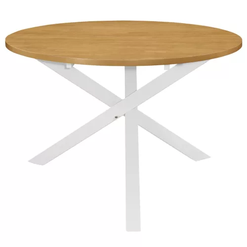 Fehér MDF étkezőasztal 120 x 75 cm