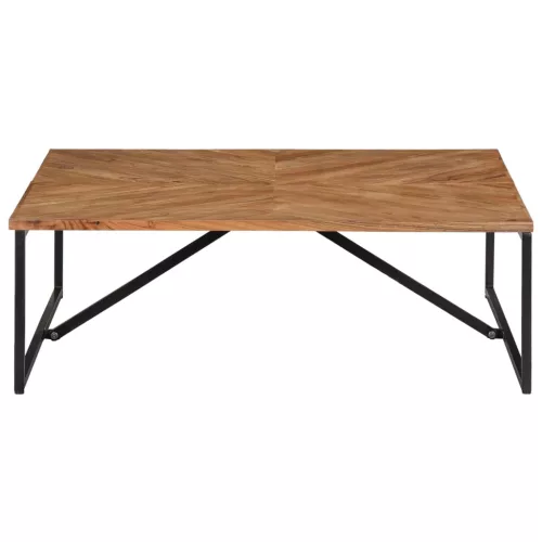 Tömör akácfa dohányzóasztal 110 x 110 x 36 cm
