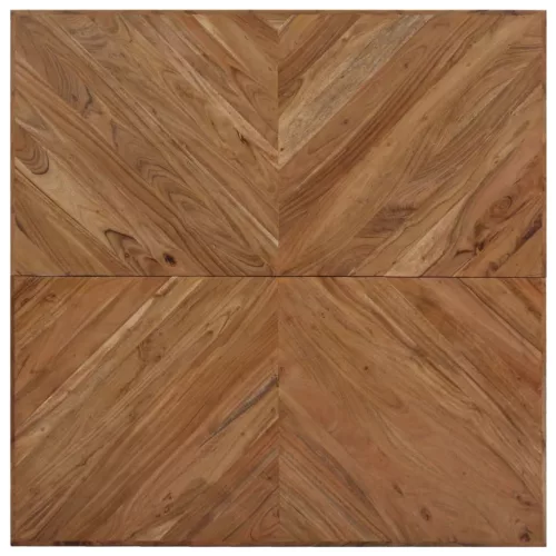 Tömör akácfa dohányzóasztal 110 x 110 x 36 cm