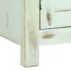 Világoskék tömör mangófa tálalószekrény 110 x 35 x 70 cm