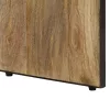 Tömör mangófa tálalószekrény 120 x 30 x 75 cm