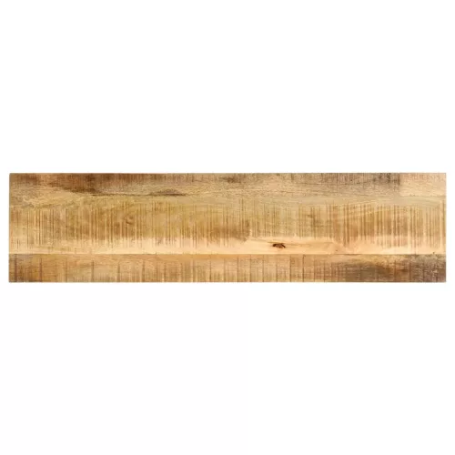 Tömör, nyers mangófa tálalóasztal 140 x 35 x 76 cm