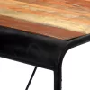 Tömör újrahasznosított fa étkezőasztal 118 x 60 x 76 cm