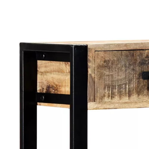 Tömör mangófa tálalóasztal 90 x 30 x 75 cm