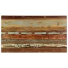 Tömör újrahasznosított fa étkezőasztal 140 x 80 x 76 cm