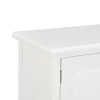 Fehér fa TV-szekrény 90 x 30 x 40 cm