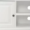 Fehér fa TV-szekrény 90 x 30 x 40 cm