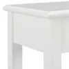 Fehér fa tálalóasztal 110 x 35 x 80 cm