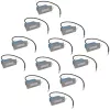 12 db süllyesztett LED lépcsőlámpa 44 x 111 x 56 mm