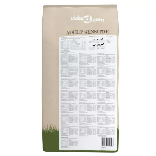 2 db „Adult Sensitive Lamb & Rice” prémium száraz kutyatáp 30 kg