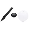 8 db napelemes kültéri LED gömblámpa 15 cm RGB