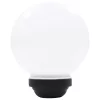 6 db napelemes kültéri LED gömblámpa 20 cm RGB