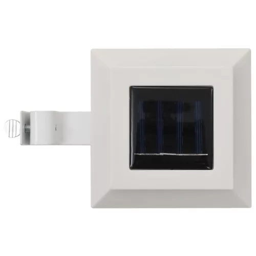 12 db fehér négyzet alakú kültéri napelemes LED lámpa 12 cm