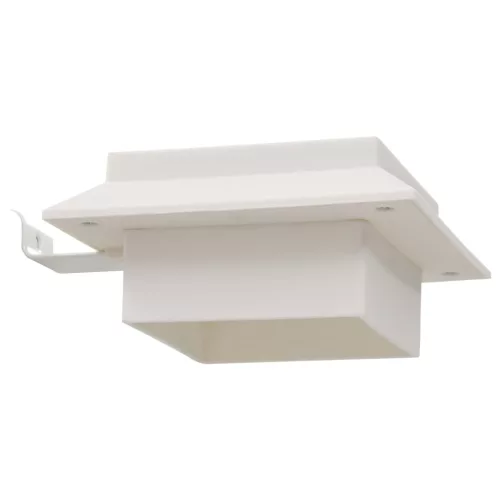 12 db fehér négyzet alakú kültéri napelemes LED lámpa 12 cm