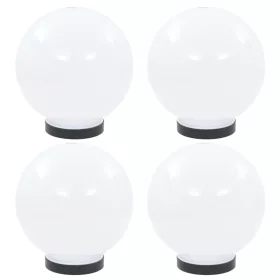 4 db LED gömblámpa 20 cm PMMA