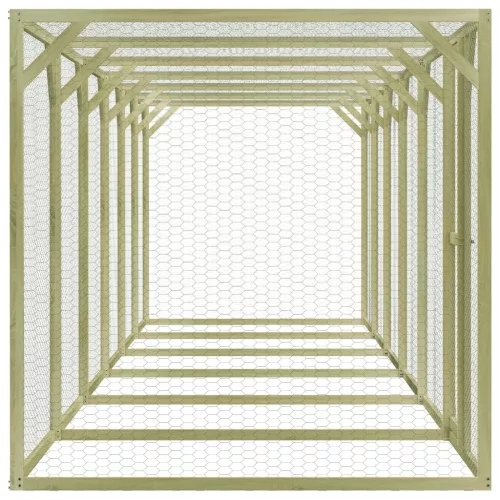 Impregnált fenyőfa tyúkól 1,5 x 9 x 1,5 m