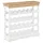 Fehér MDF borszekrény 70 x 22,5 x 70,5 cm