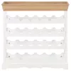 Fehér MDF borszekrény 70 x 22,5 x 70,5 cm