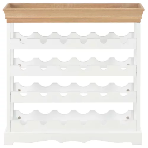 Fehér MDF borszekrény 70 x 22,5 x 70,5 cm