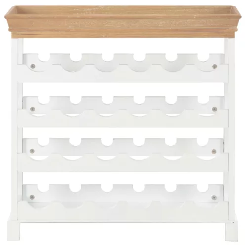 Fehér MDF borszekrény 70 x 22,5 x 70,5 cm