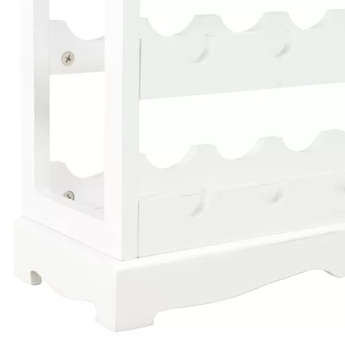 Fehér MDF borszekrény 70 x 22,5 x 70,5 cm