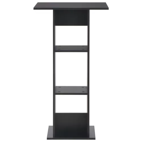 280206  Bar Table Black 60x60x110 cm